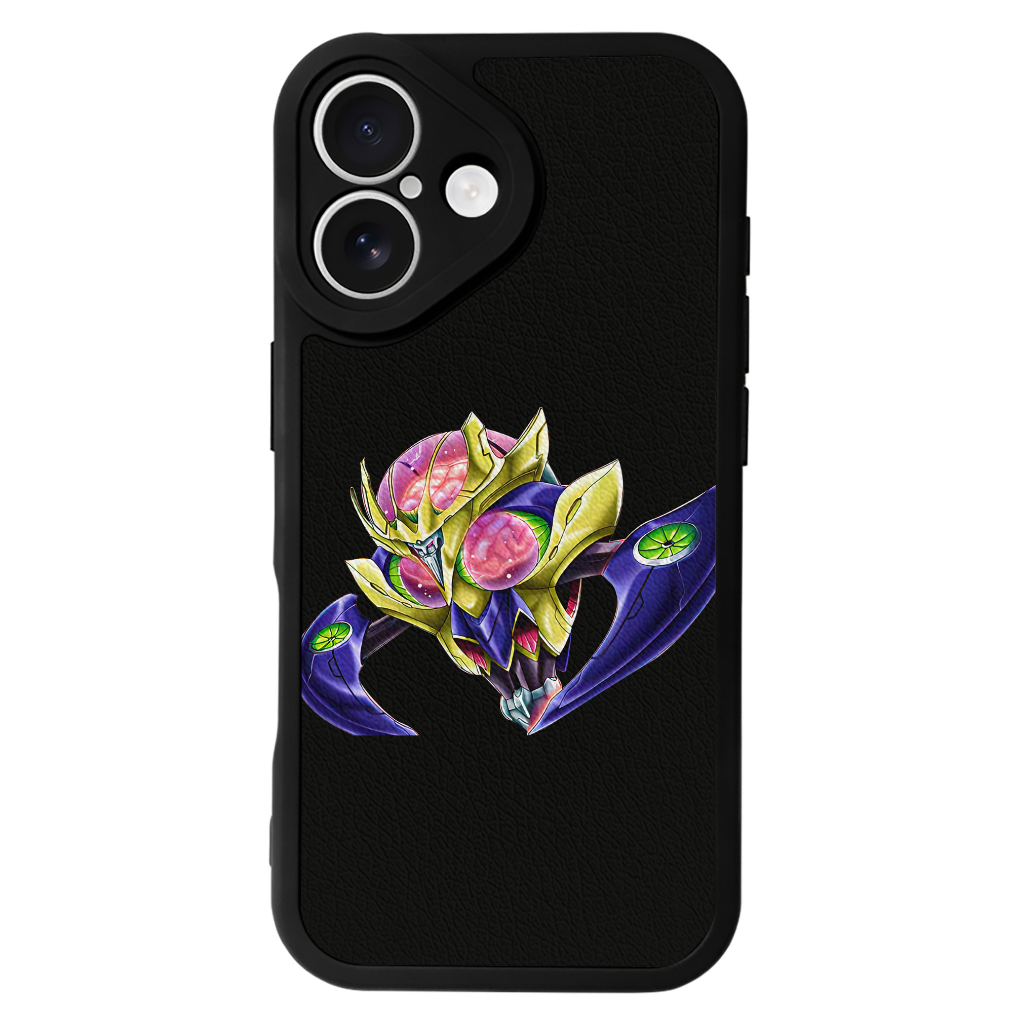 遊☆戯☆王 Yu-Gi-Oh! 【iPhone 16シリーズ対応】シリコンスマホケース（レザー調） 材質：シリコン